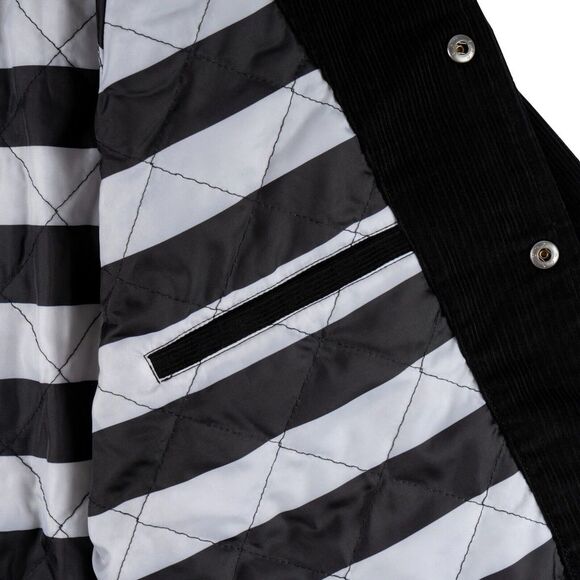 Beetlejuice X Welcome Skateboards Sandworm Embroidered Corduroy Coaches Jacket L - Picture 11 of 12